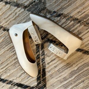 Nice West Girls Faux Leather Slip on Ballet Flats 2